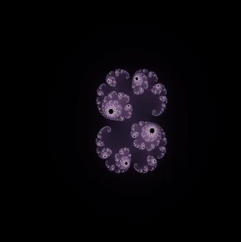 Conjunto de Julia - fractal relacionado ao conjunto de Mandelbrot