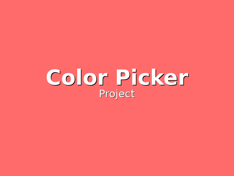 Color Picker Tool