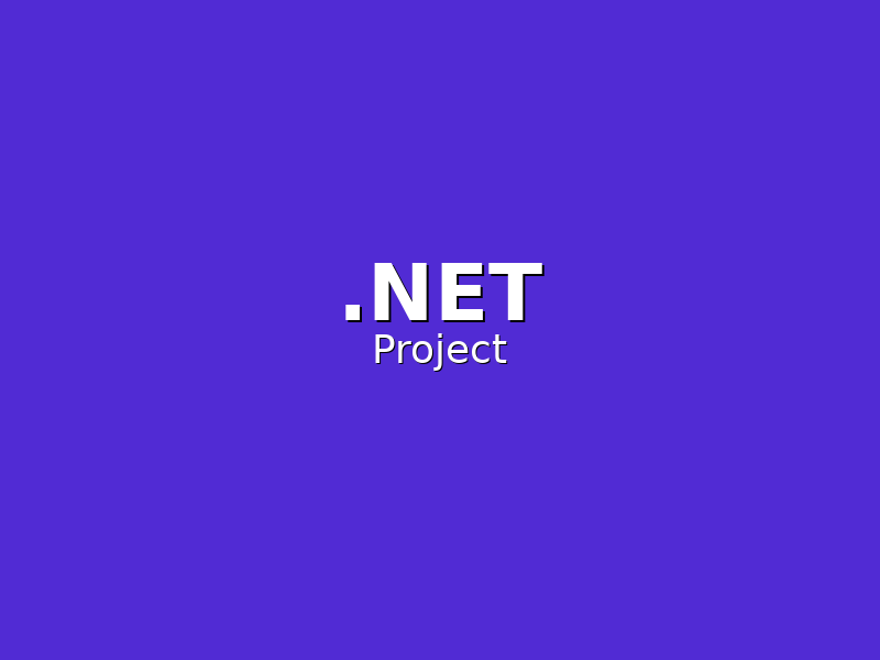 .NET Projects Collection