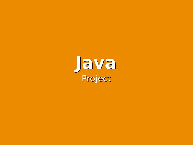 Java Projects Collection