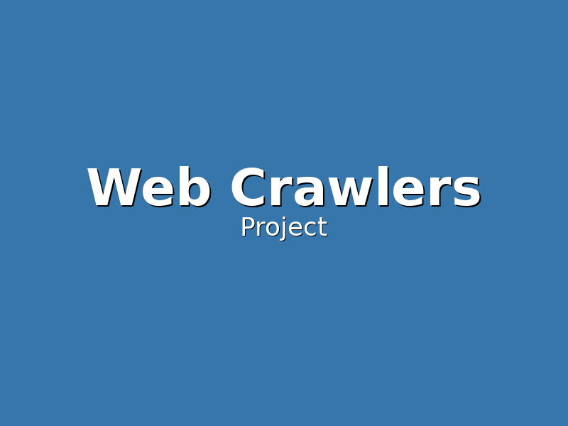 Web Crawler Project